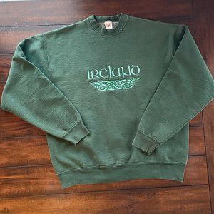Vintage Ireland Heavy Winter Sweatshirt - Unisex